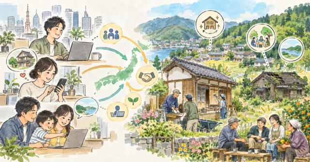 ふるさと住民登録制度は空き家を動かすか