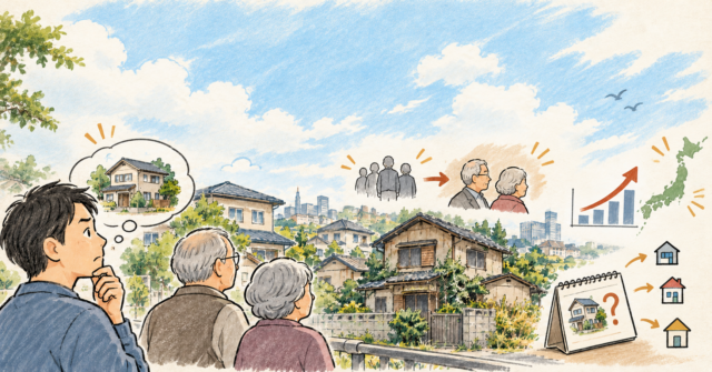 空き家は2043年に4軒に1軒へ？