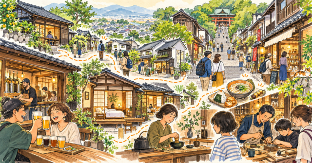琴平『KOTO VEGAS』に見る地域再生の次のかたち