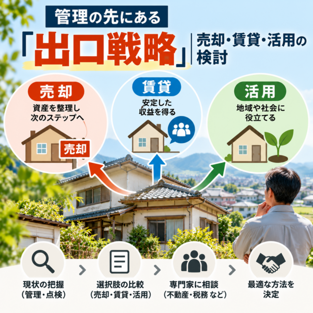 空き家管理の出口戦略ガイド